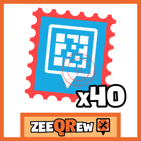 ZeeQRew 40 Stamps