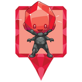 Rubiin Pouch Creature