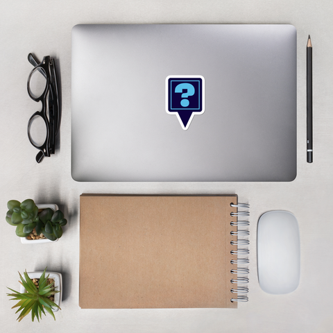 Mystery Pin Bubble-free stickers