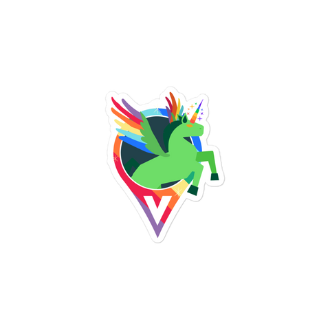 Alicorn Pegasus Pin Decal