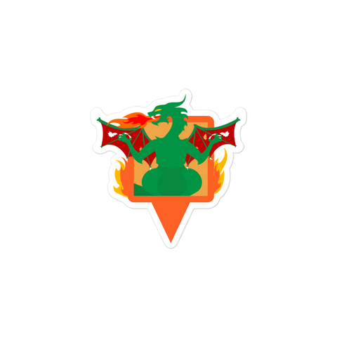 Dragon Pin Decal