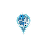 Krampus Faun Pin Decal