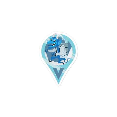 Krampus Faun Pin Decal