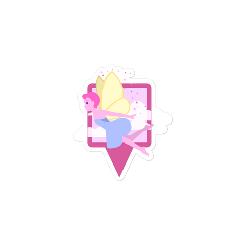 Fairy Pin Decal
