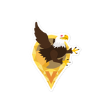 Griffin Pegasus Pin Decal