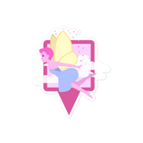 Fairy Pin Decal
