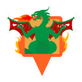 Dragon Pin Decal