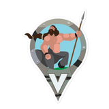 Centaur Faun Pin Decal