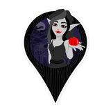 Vampire Nymph Pin Decal