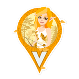Elf Nymph Pin Decal