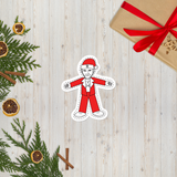 Flat Santa Decal