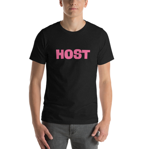 'Host with the Most' t-shirt Event Host