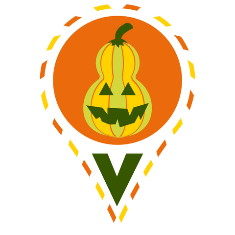 Gourd Vibes Only Greeting Card (3 pack)