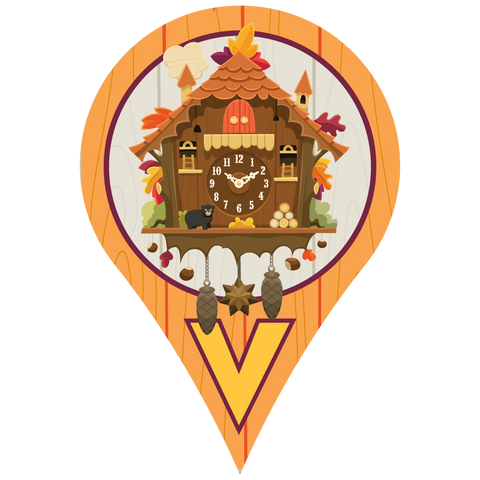 Hooting Cuckoo Clock