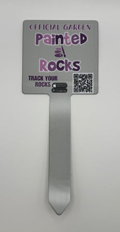 Painted Rocks Official Garden Stake