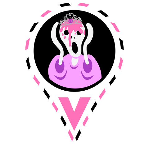 Scream Queen Greeting Card (3 pack)