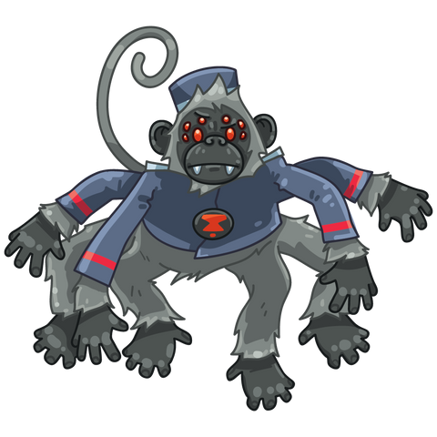 Spider Monkey (Winged Monkey Skin)