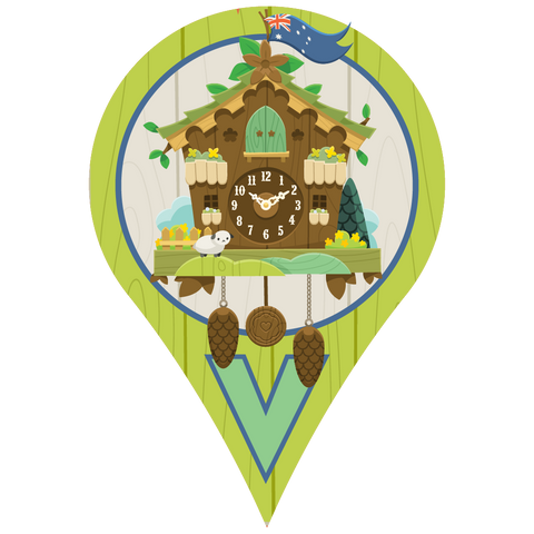 Swooping Cuckoo Clock
