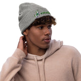 Munzee Ribbed knit beanie