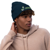 Munzee Ribbed knit beanie