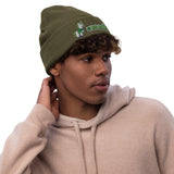 Munzee Ribbed knit beanie