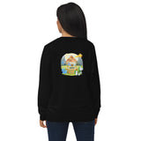 Cappy Backed Unisex organic sweatshirt - Long Sleeve