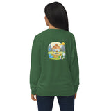 Cappy Backed Unisex organic sweatshirt - Long Sleeve