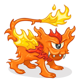 Tuli - Fire Pouch Creature Munzee