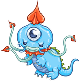 Vesi - Water Pouch Creature Munzee