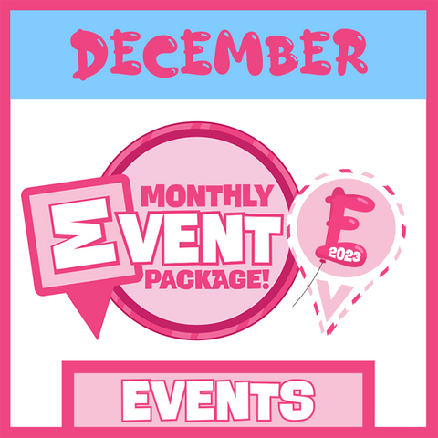2023 Monthly Event Packages
