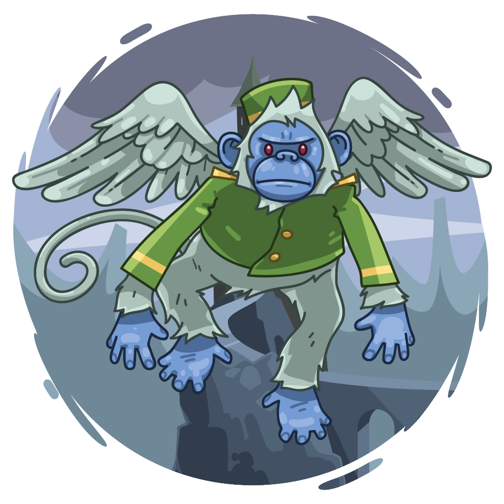 Winged Monkey – Freeze Tag Store