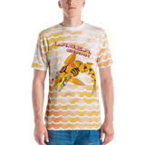 Golden L.A.S.E.R. Shark T-shirt