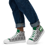 Referral Code High Top Canvas Shoes