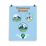 Timeshare Munzee Poster