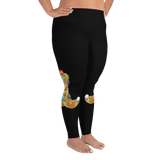 Funfinity Bootlet All-Over Print Plus Size Leggings