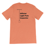 ZeeQRew Official Light Pole Inspector Short-Sleeve Unisex T-Shirt