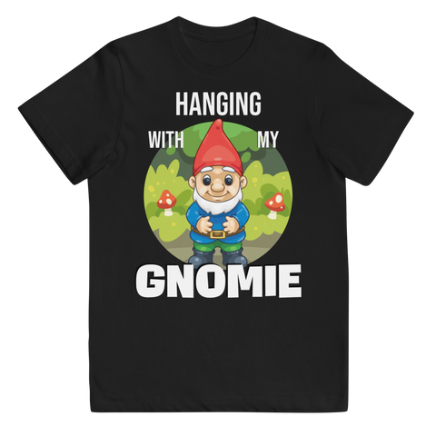 Hanging With My Gnomie Youth jersey t-shirt